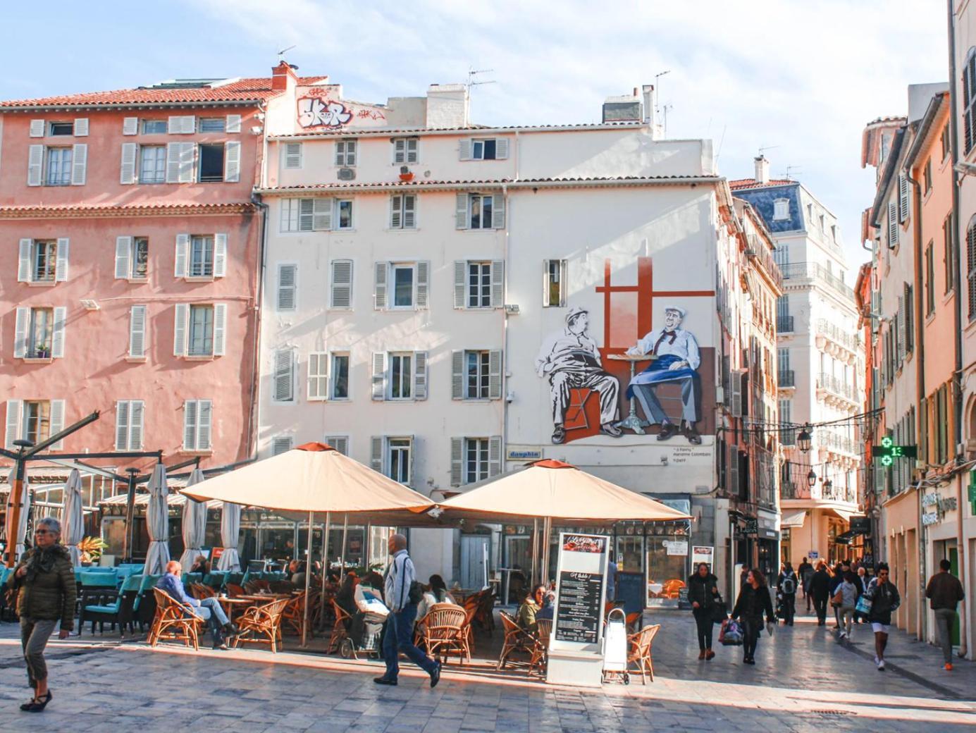 Elegant T3 Central Avec Vue Sur Le Port De Toulon Ngoại thất bức ảnh